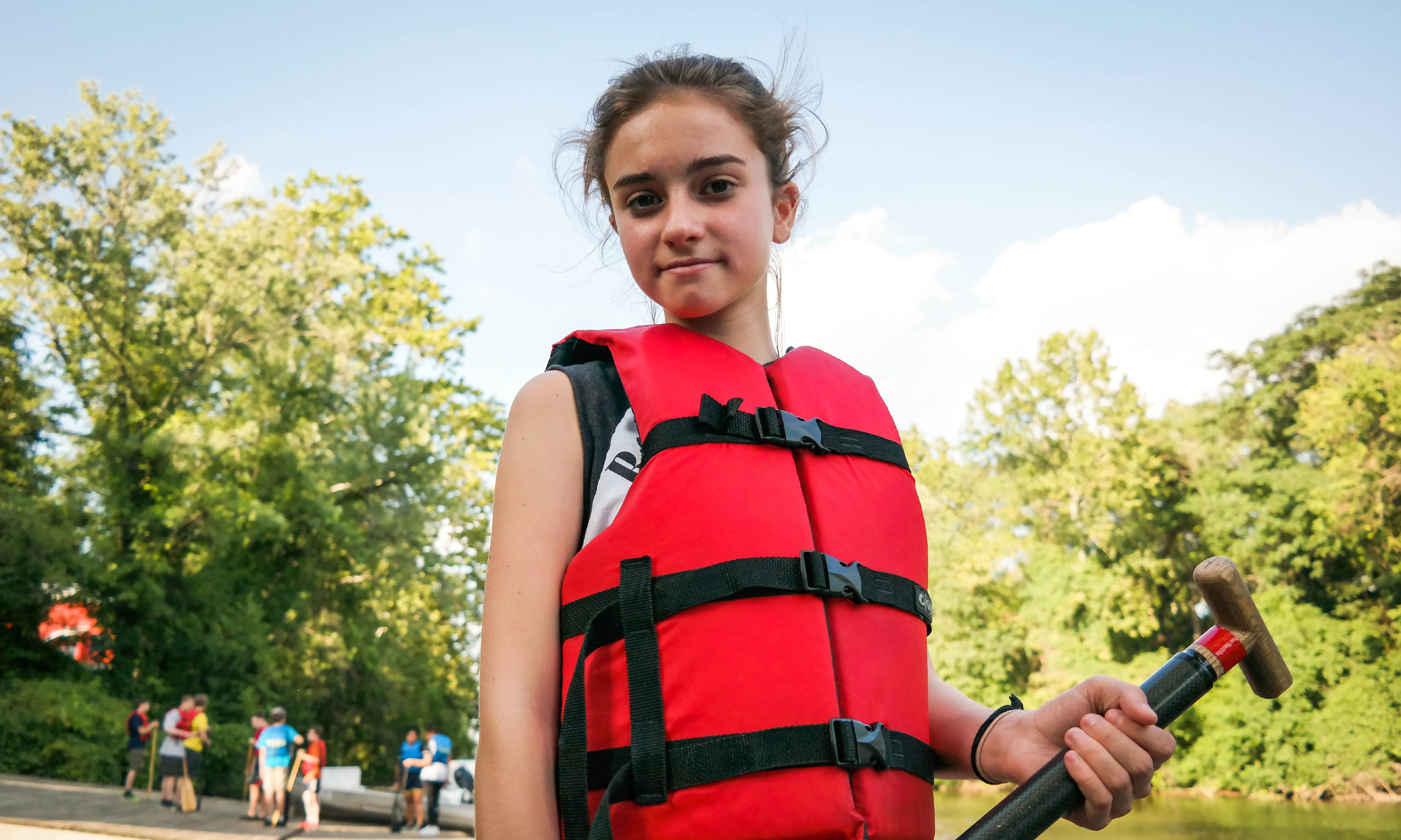 Paddlers for Peace, a youth dragon boat league in Pittsburgh, introduces kids to the sport, but also teaches values of peace, nonviolence and respect for nature. Photo: Lou Blouin