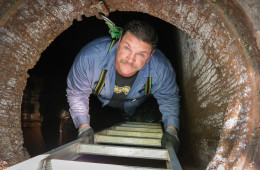 Pittsburgh sewer authority crew leader Don Smith. Photo: Lou Blouin