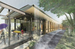 Artist renderings of the new Frick Environmental Center in Pittsburgh. Photo: Pittsburgh Parks Conservancy