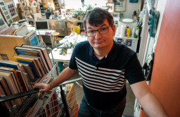 Robert Blackwell is an internet-of-things engineer who currently designs smart devices for a pool company. He's been interested in Pittsburgh's sewer problem for years and has an idea for a device that could be a cheap fix. Photo: Lou Blouin