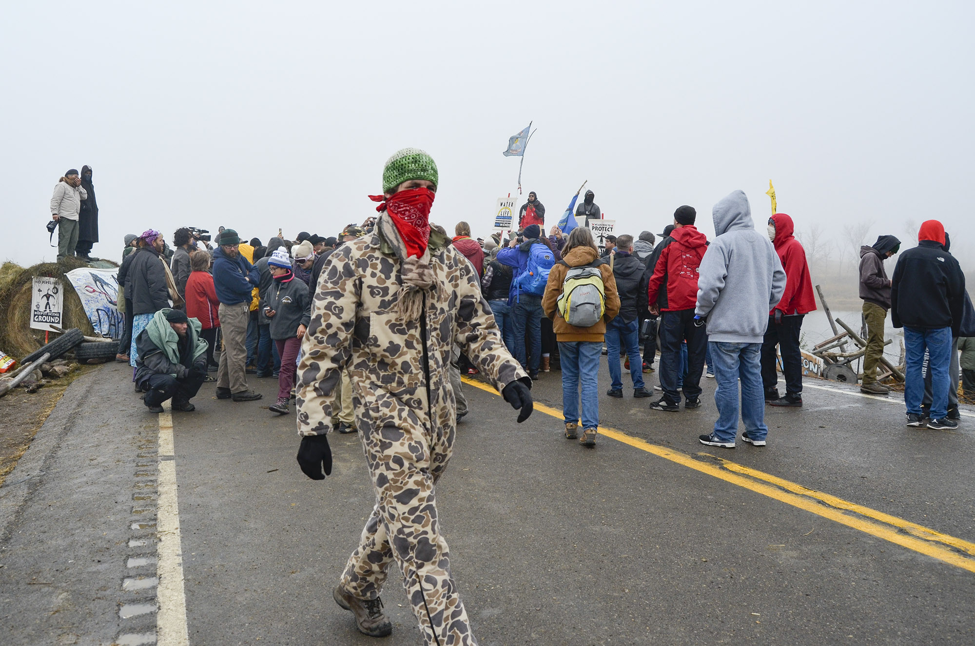 Standing Rock protestors