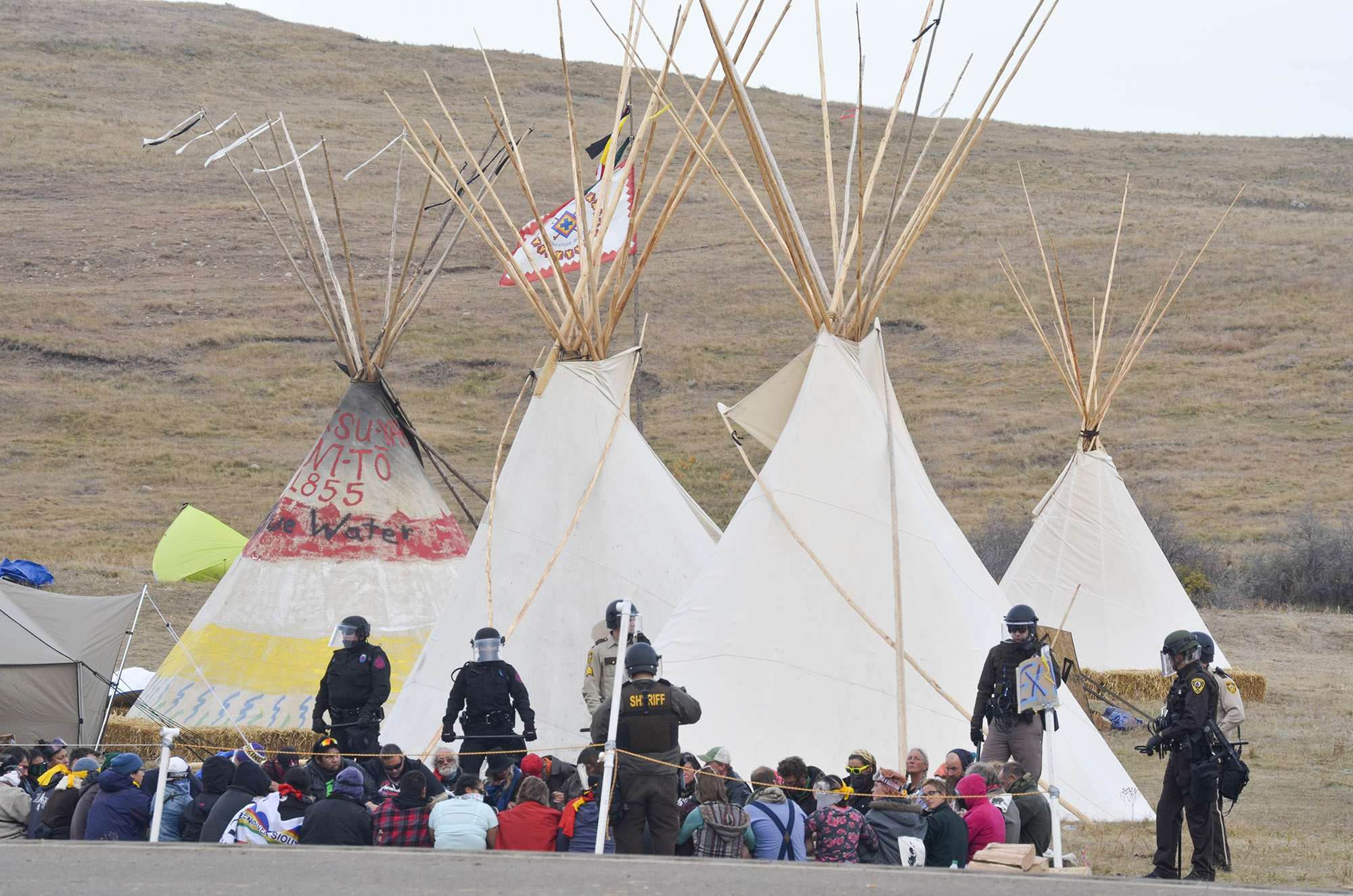 Standing Rock protestors