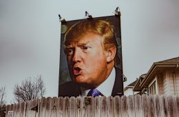 sign of Donald Trump