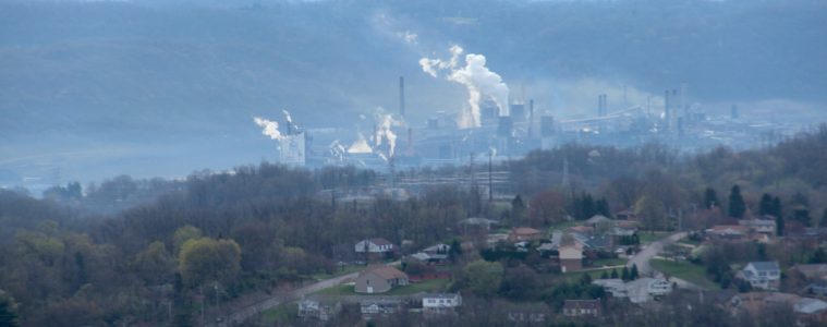 Clairton Coke Works in the distance