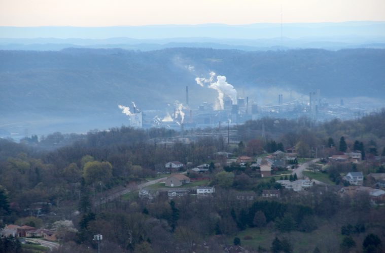 Clairton Coke Works in the distance