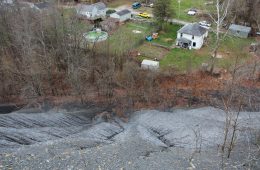 waste coal pile