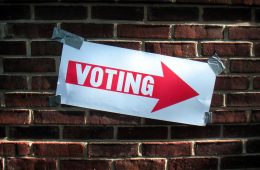 voting sign