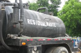 residual waste truck