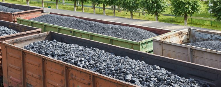 Coal freight trains