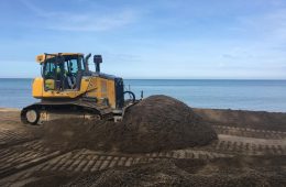 Sand at Lake Erie