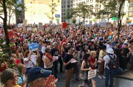 Downtown Pittsburgh climate strike