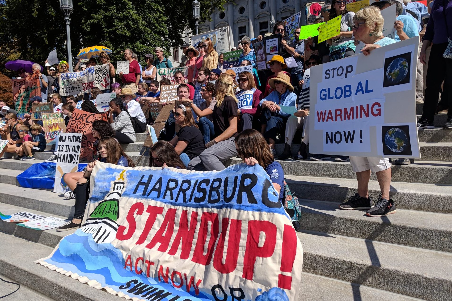 Climate Change Protestors