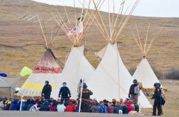 Native Americans and other activists