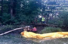 Drilling Mud Spill