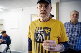 Milton "Mickey" Pettry with Black Lung