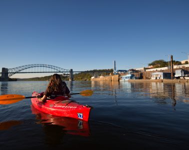 Ohio River Kayaker