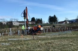 Solar panel installation