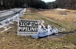 PennEast pipeline opposition sign