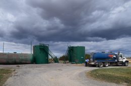 Fracking waste injection well