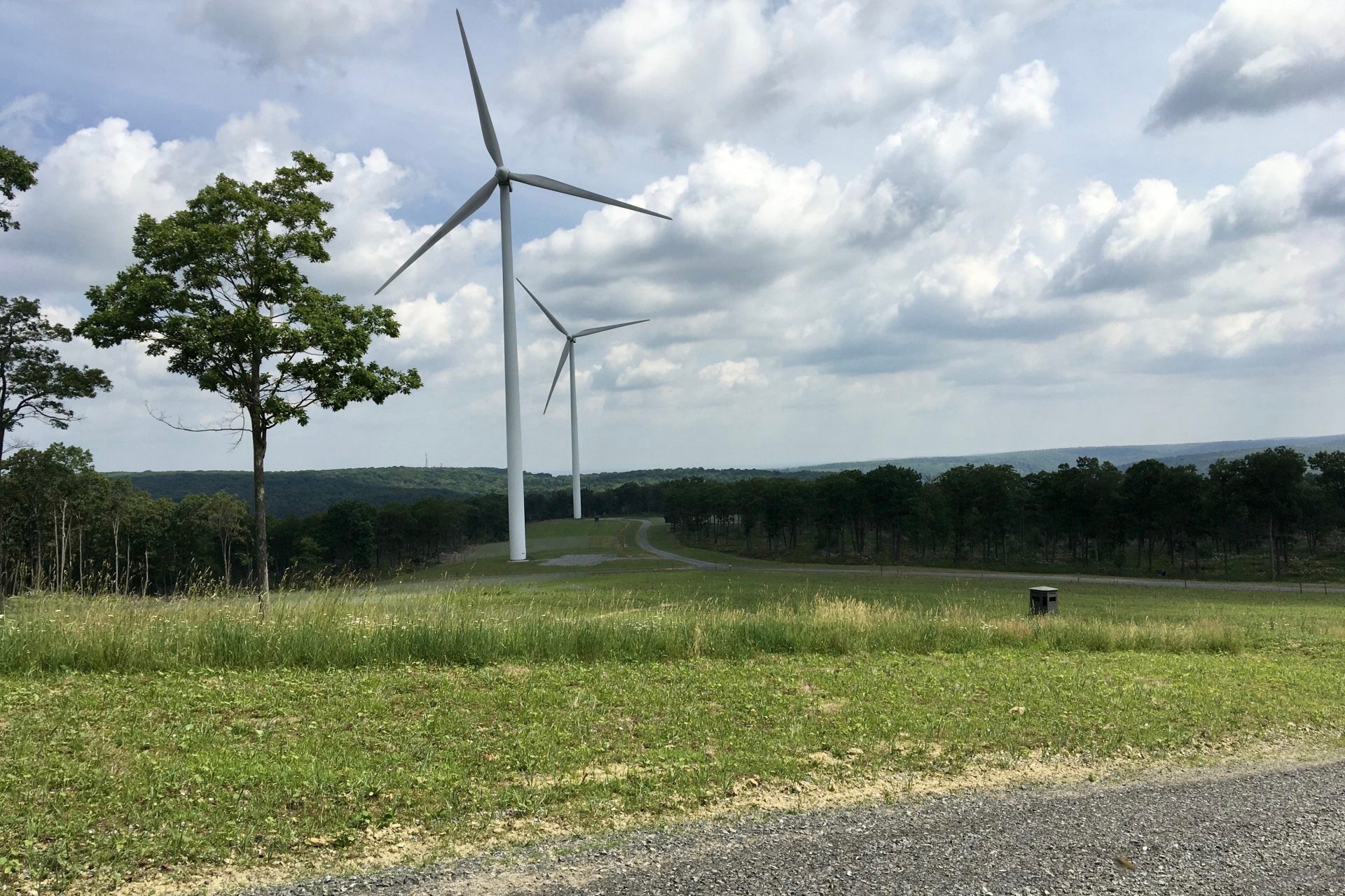 Sandy Ridge wind turbines