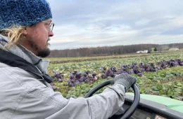 Johnny Parker at Edible Earth Farm