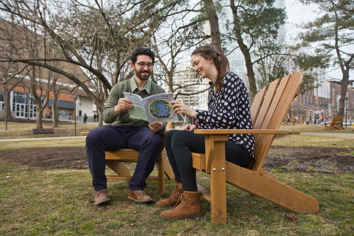 Drexel Students Jeremy Wortzel and Lena Champlin