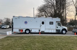 Trace Atmospheric Gas Analyzer (TAGA) mobile laboratory bus