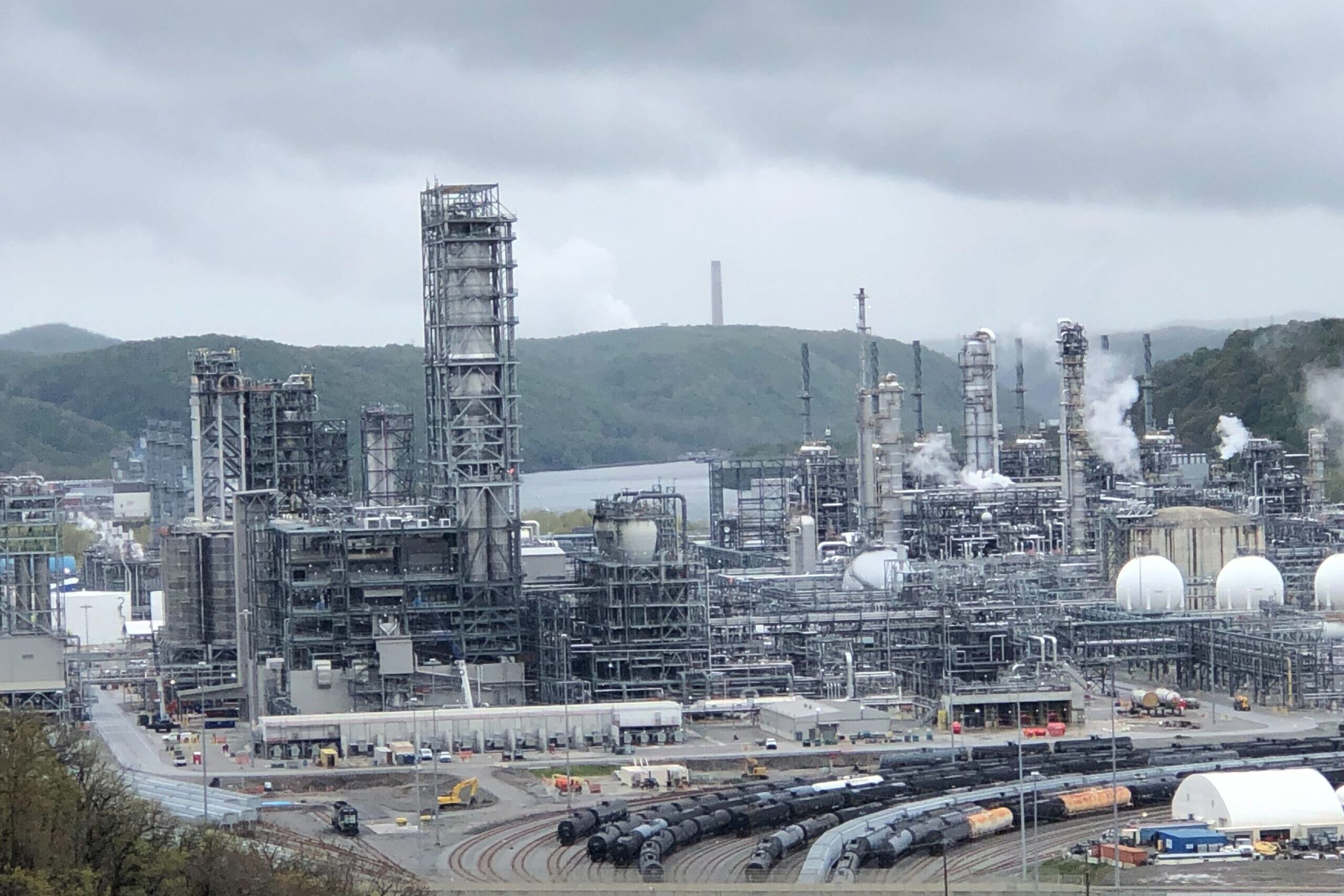 Shell's massive ethane cracker facility
