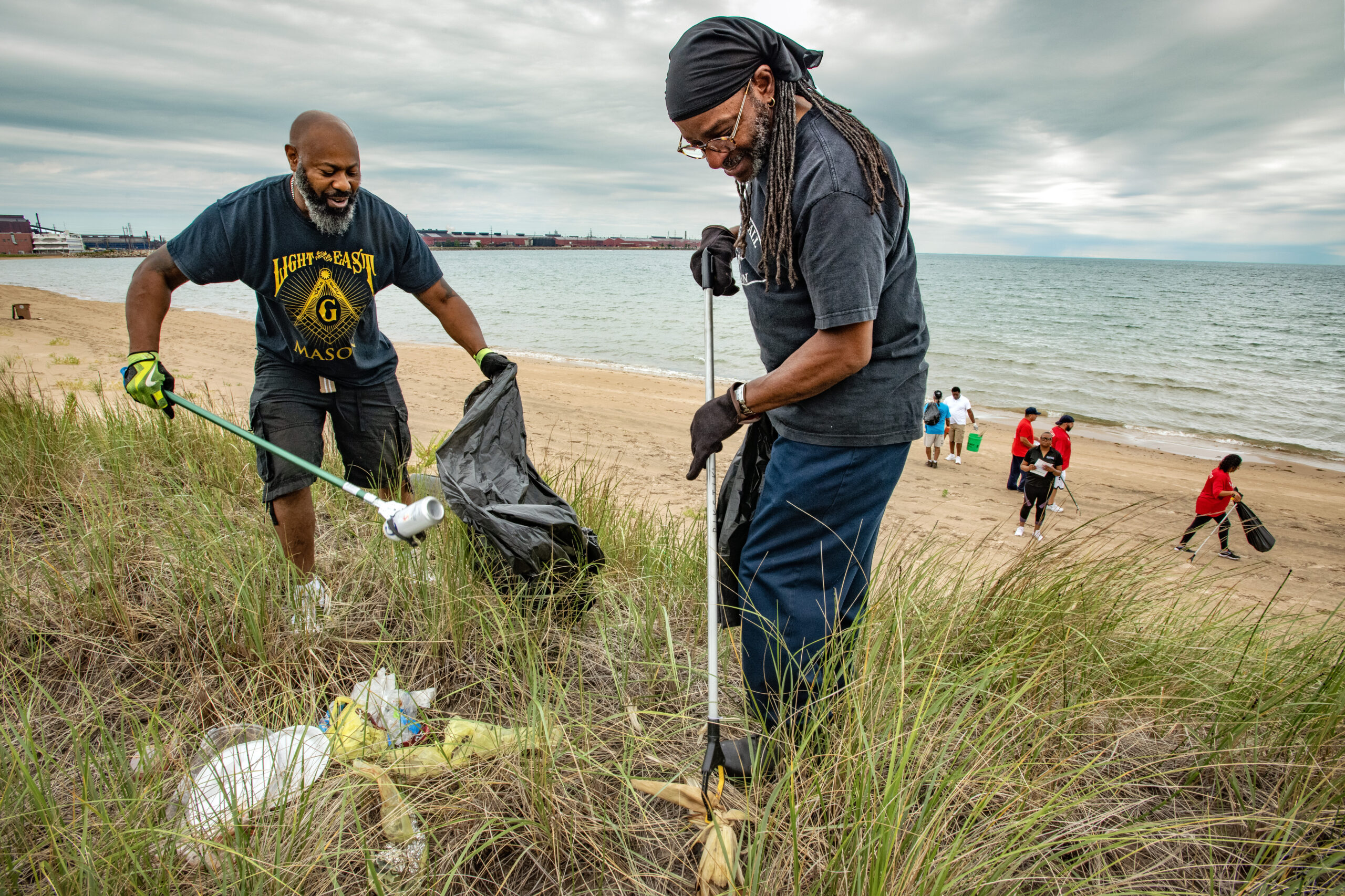 Tiny plastic pieces top the list of trash on Great Lakes beaches